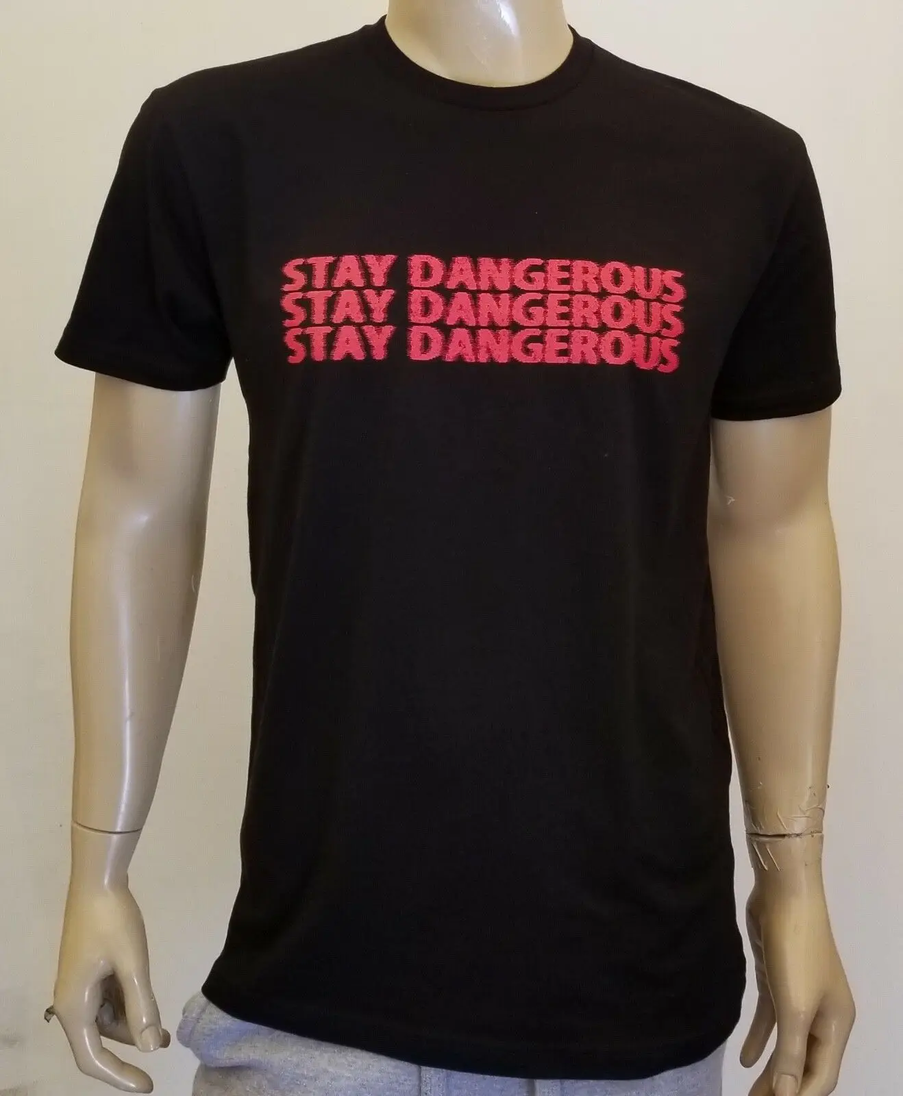 YG Stay Dangerous T-shirt Tee 4Hunnid Still NWA 2 Pac RedT Shirt | Мужская одежда