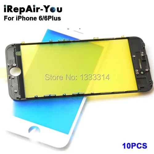 IRepair вы новый LCD Передний сенсорный экран Стекло Внешний объектив с рамкой ободок
