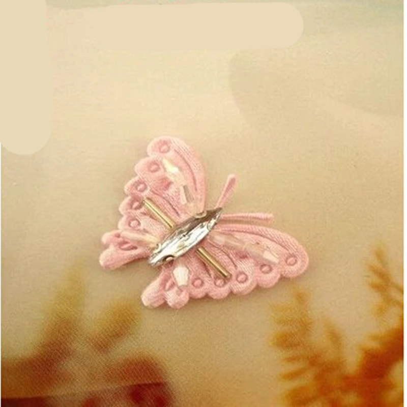 Красивые изысканные насекомые одежда с аппликацией из бисера стрекоза блестками