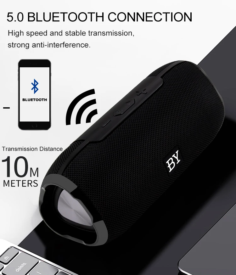 Колонка bluetooth колонка портативная блютуз колонка с fm-радио Колонка беспроводной громкий динамик 10 Вт стерео бас Музыка объемный soundbar