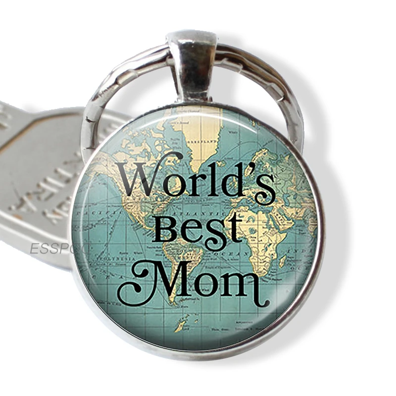 Брелок для ключей с надписью Mom Quote брелок в машину подарок на день матери|best