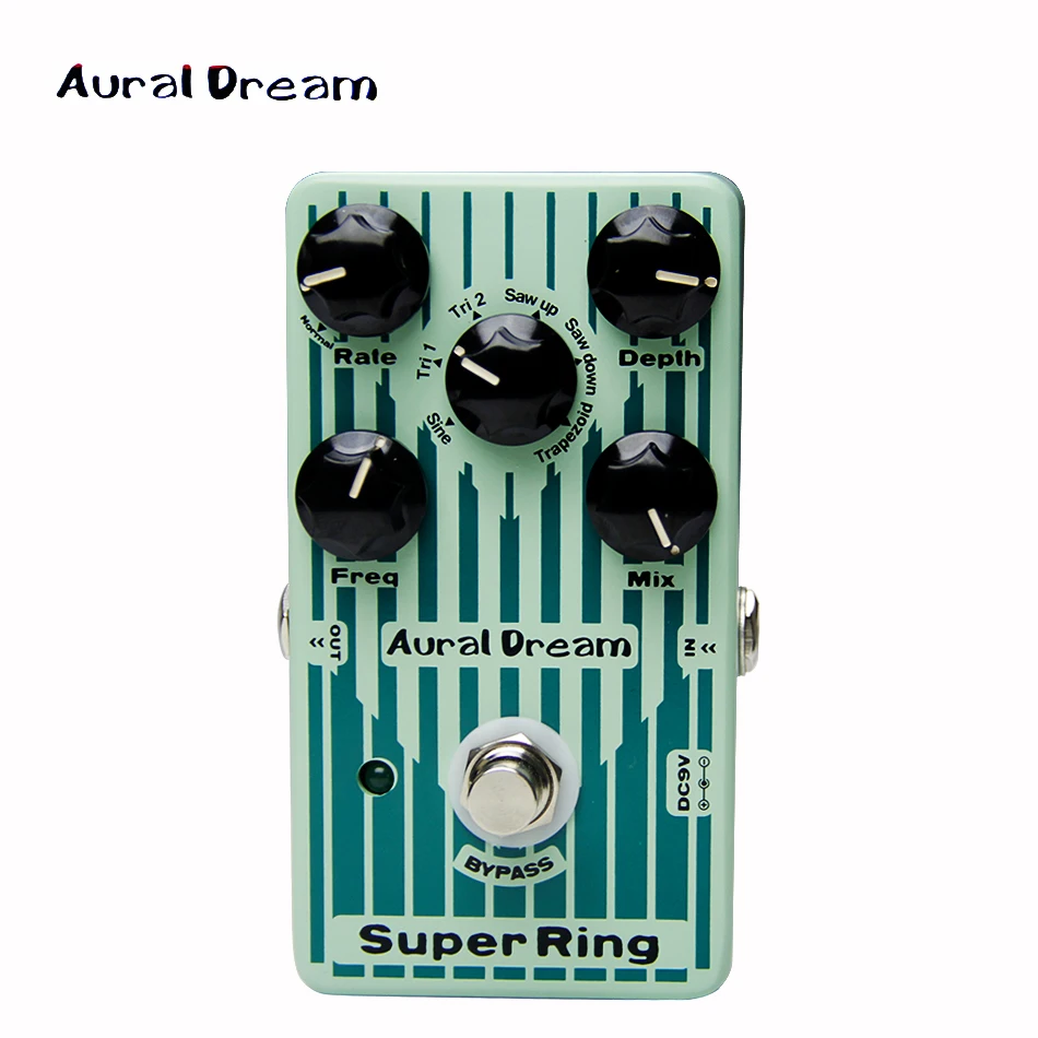 

New Guitar pedal Aural Dream Super Ring Digital Pedal with vibrato function