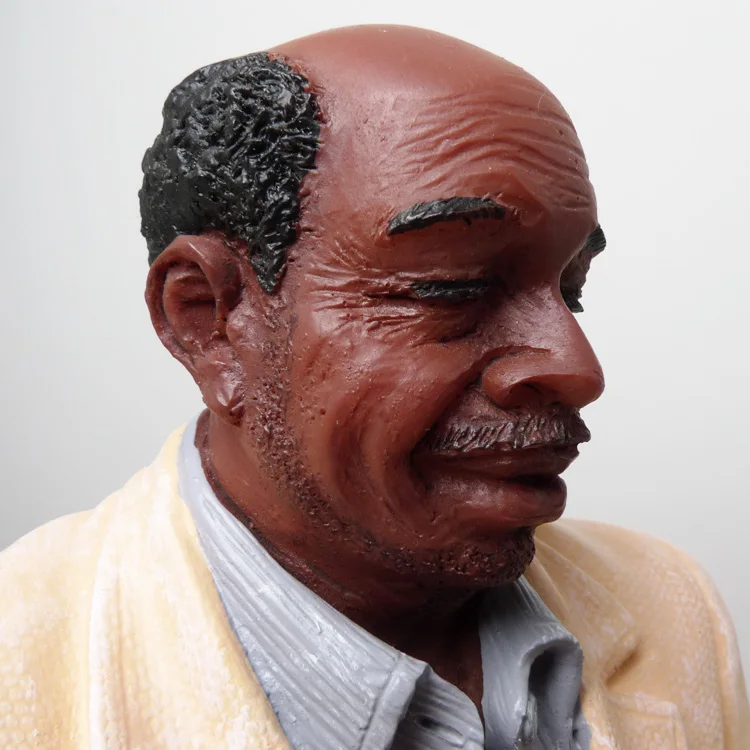 Джазовки из смолы гитариста Портрет фигурка с музыкальным символом искусство