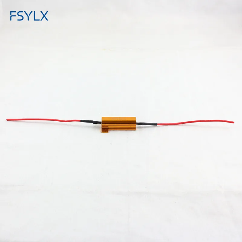 FSYLX автомобильный светильник нагрузочный резистор 50 Вт 6 Ом HID светодиодный