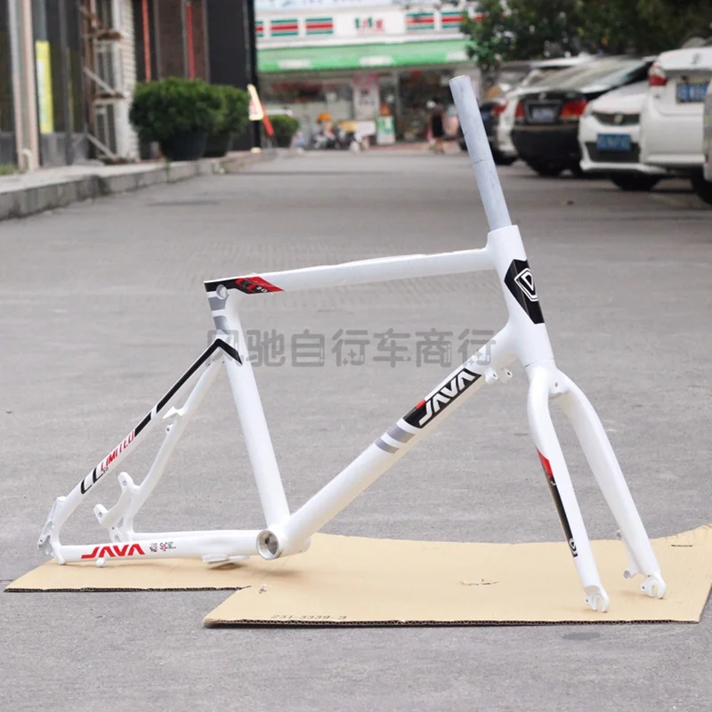 white JAVA CL велосипед 2" Minivelo 18 скоростей Uniex высокое качество суппорт тормоза дорожный Drop Bar 451 городской мини velo городской велосипед - Цвет: white