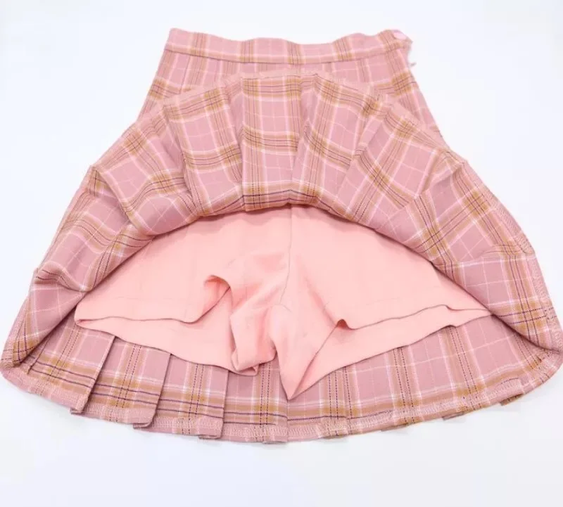 modis Юбка в клетку юбка расширитель городские outfiters пачка японская школьная короткая юбка женская мини плиссированная клетчатая полосатая юбочка кошелек для женщин юбки юбка плиссе юбка школьная
