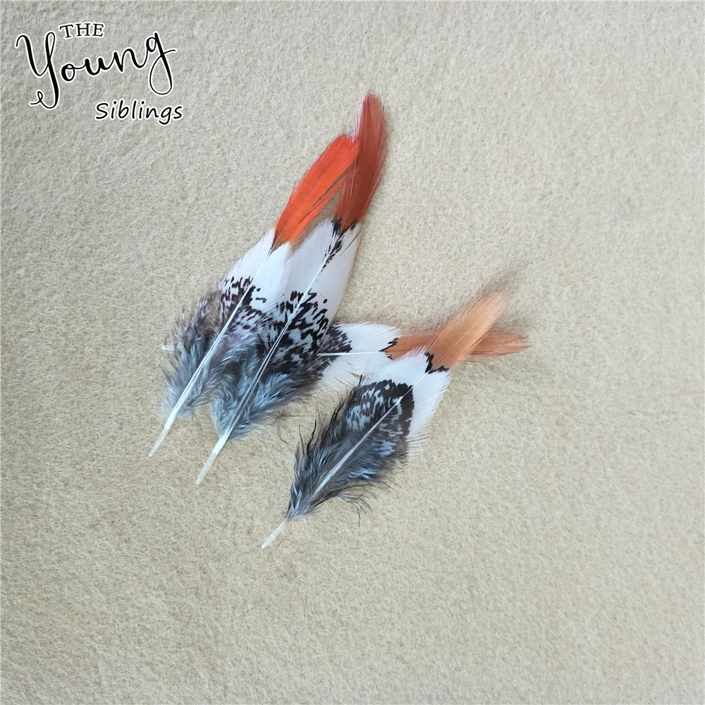 Оптовая продажа медных куриных перьев 5 30 см размеров фазаньи перья 50 шт./200 шт./лот