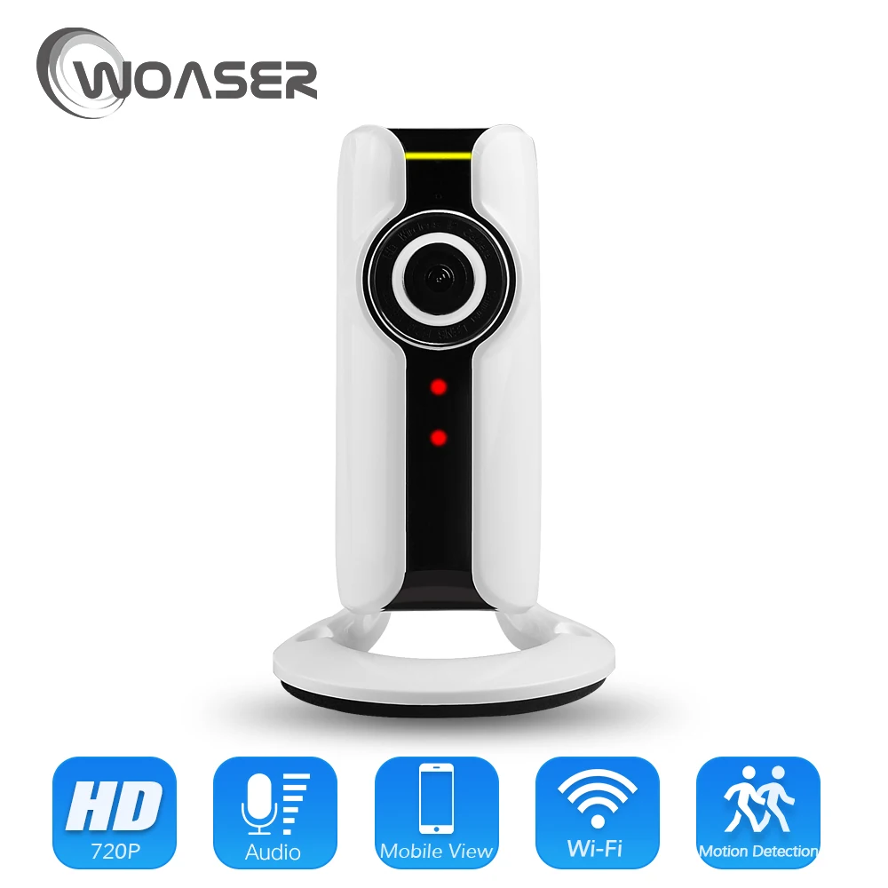 Woaser WI FI IP Камера 720 P VR HD H.264 Smart 1.44 мм Fisheye панорамный сети наблюдения домашней