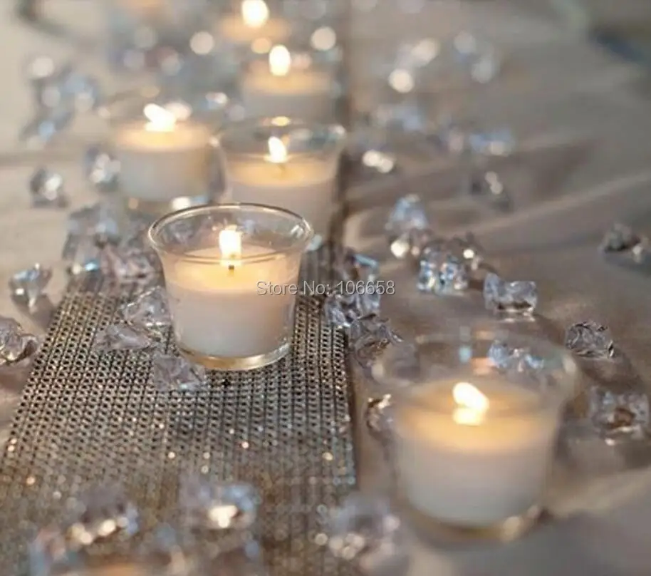 1000 шт. 4 5 мм украшения для свадебной вечеринки бриллиантовые конфетти