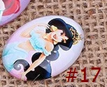 17 10*14 мм 13*18 мм 18*25 мм красивый мультфильм принцесса Овальные Стеклянные Кабошоны Купол для самостоятельного изготовления ювелирных изделий - Цвет: 17