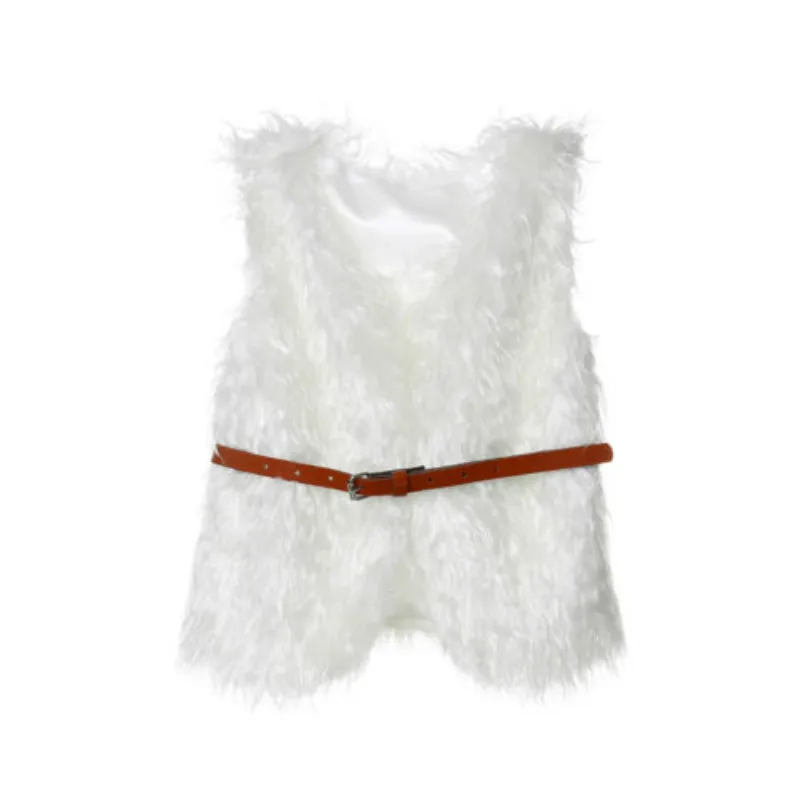 В наличии США теплая наружная одежда жилет для маленьких девочек из