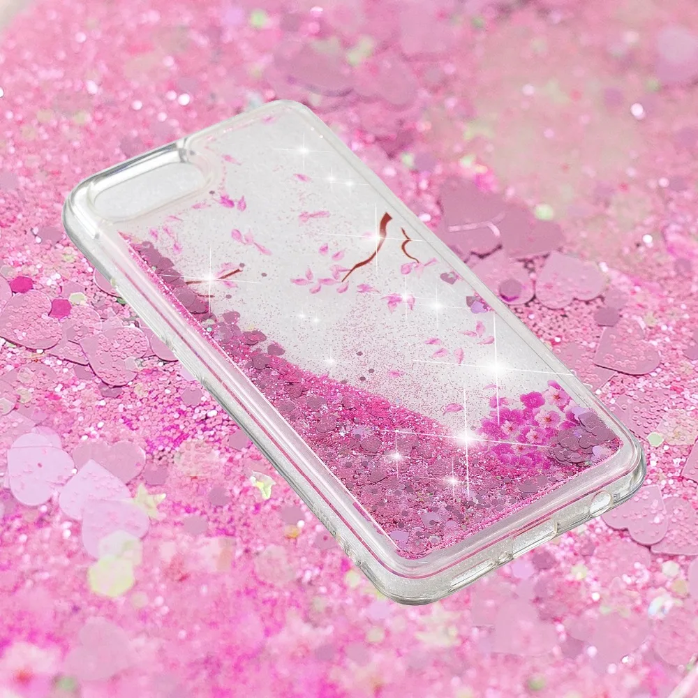 Роскошный чехол с динамическим сияющим песком и зыбучей звездой для Huawei Honor 10