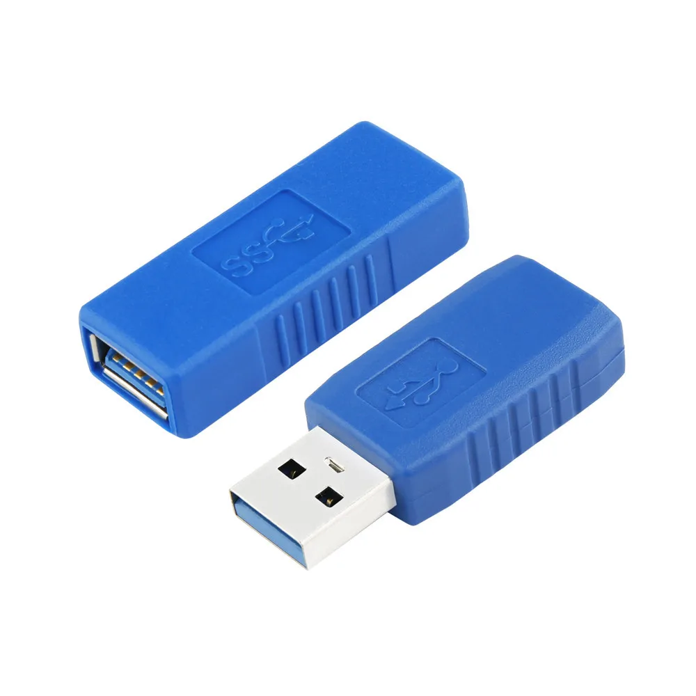 Синий 90 градусов по вертикали влево вправо вверх вниз Угловой USB 3,0 мужчин и женщин M/F адаптер соединитель конвертер