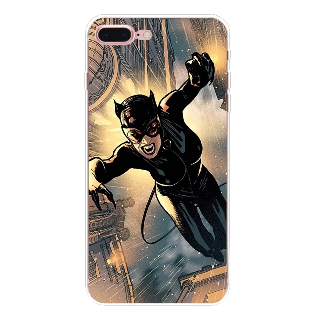 DC Comic Catwoman Batman For HTC U11 One M7 M8 A9 M9 M10 E9 Desire 630 530 626 628 816 820 Motorola G G2 G3 Silicone Phone Cover |