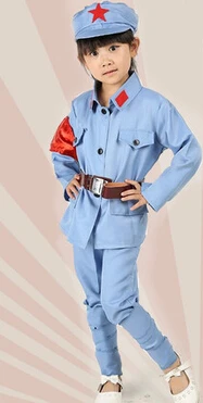 Популярная революционная военная форма одежда Освободительной армии Красной