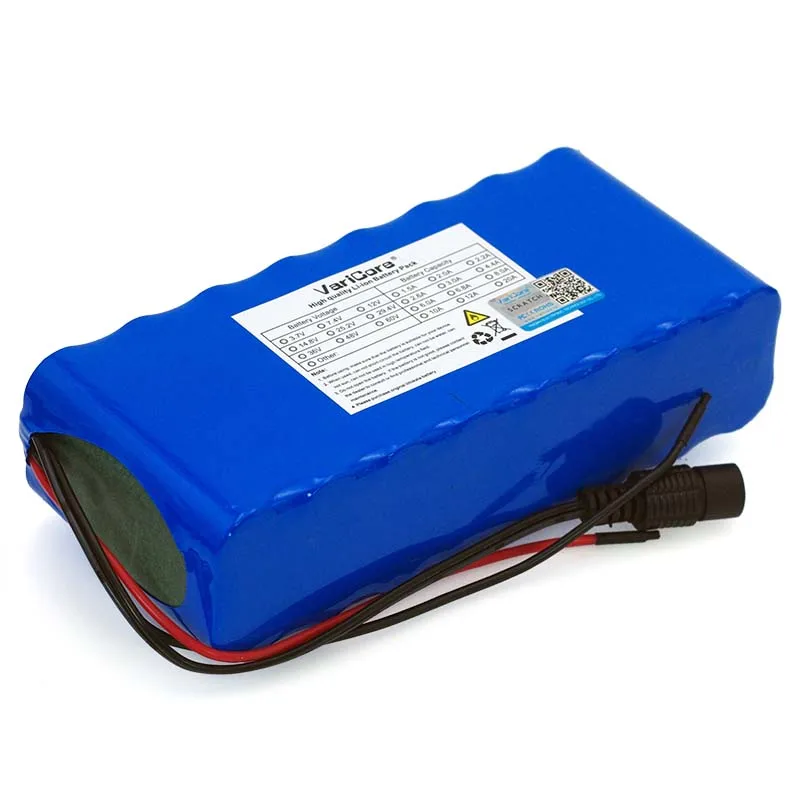 VariCore 14.8V 12Ah 4s6p 18650 li-iom battery pack night fishing lamp heater miner's amplifier batteries with BMS | Электроника