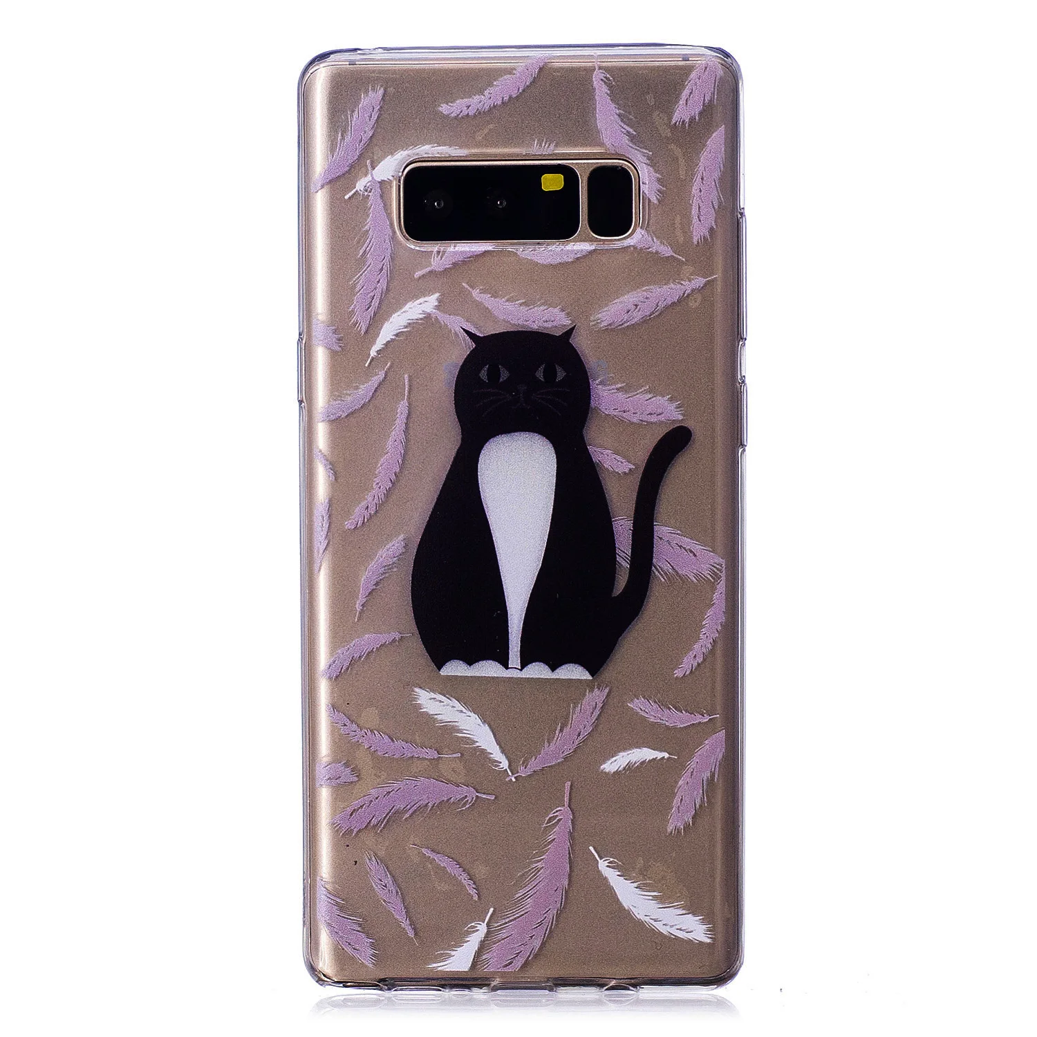 Чехол для Samsung Galaxy Note8 Note 8 N950F мягкий чехол из ТПУ с рисунком чехлы телефонов Fundas Capa