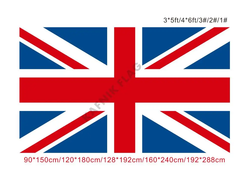 

KAFNIK,free shipping 90x150cm/128*192cm/160*240cm/192*288cm big flags United Kingdom/UK Great Britain England British Banners