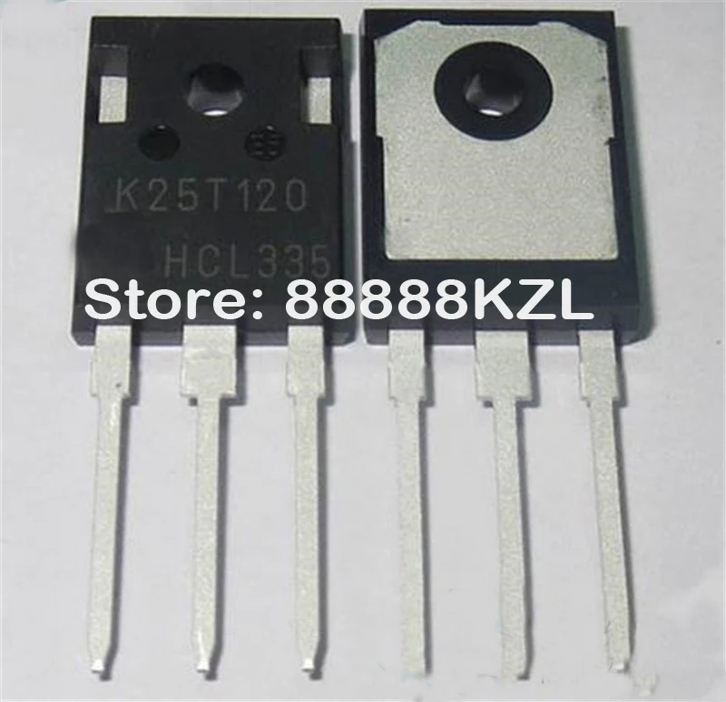 5 шт.-20 шт./лот H25T120 = K25T120 IHW25T120 TO-247 1200V 25A индукционная плита с трубкой бтиз TO-3P |