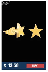 DIANSHANGKAITUOZHE Mandala Earring Lotus Clover Gold Colour Famous Brand Earring for Women Vintage Pendientes Mujer Body Jewelry