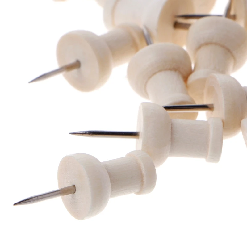 40 шт. деревянные штифты с деревянной головкой|Канцелярские булавки| |