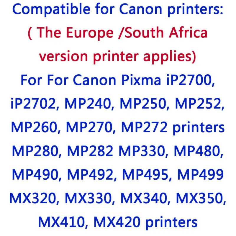 2 шт. чернильный картридж совместимый для Canon PG-512 CL-513 PG 512 CL 513 MP240 MP250 MP270 MP230 MP480 MX350