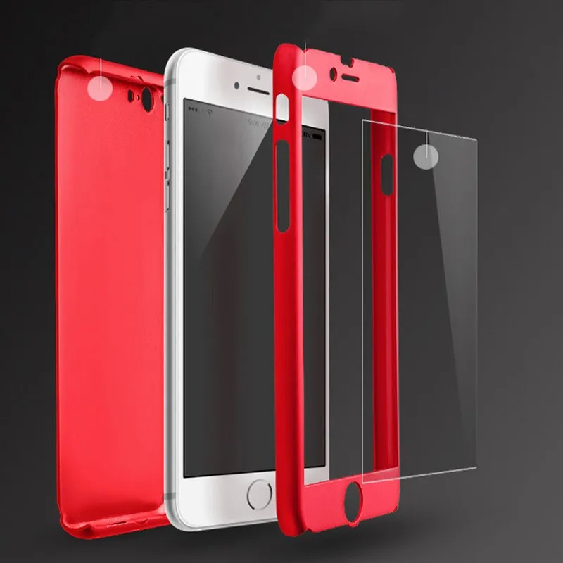 Взрывозащищенное Закаленное стекло Защита экрана для iphone 6 6s 7 plus 6plus чехол с