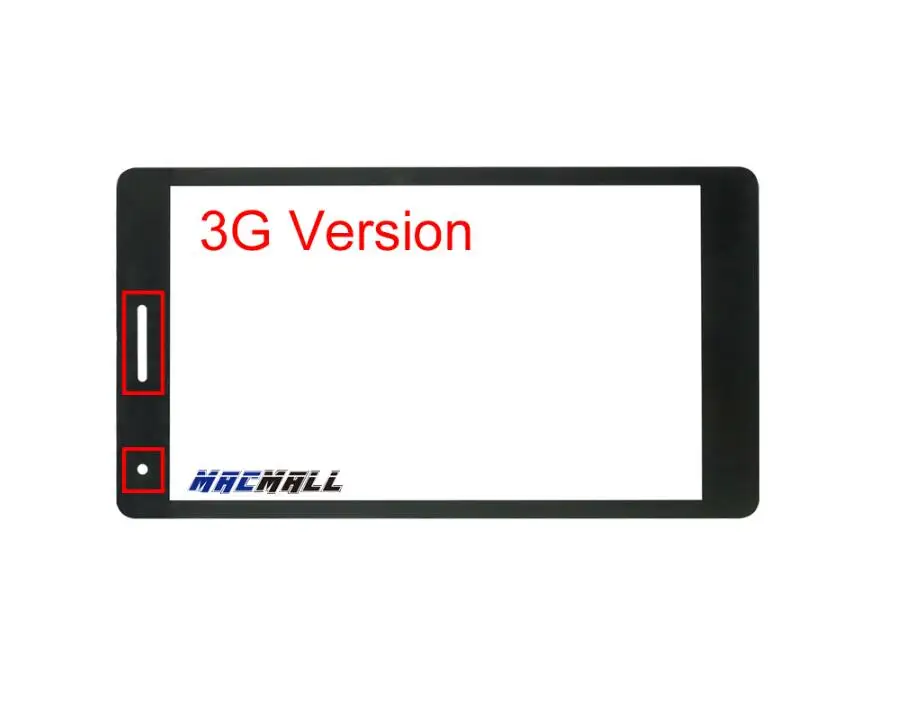 Новинка для huawei Mediapad T3 7,0 BG2-W09 BG2-U01 BG2-U03 3g Wi-Fi или Замена переднего Стекло внешний Стекло объектив Панель белого и черного цвета