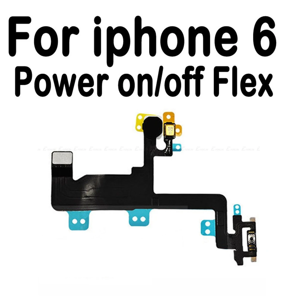 Новинка, для iPhone 6, 6S Plus, 4, 4S, 5, 5S, 5C, коннектор, кнопка включения/выключения, Кнопка громкости, гибкий кабель, лента