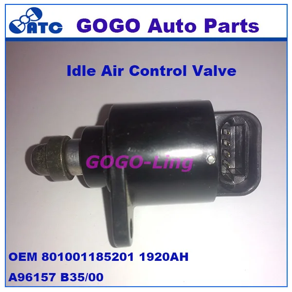 Клапан контроля холостого хода для P eu106 106 206 306 307 Citroen OEM A96157 801001185201 B35/00 1920AH |