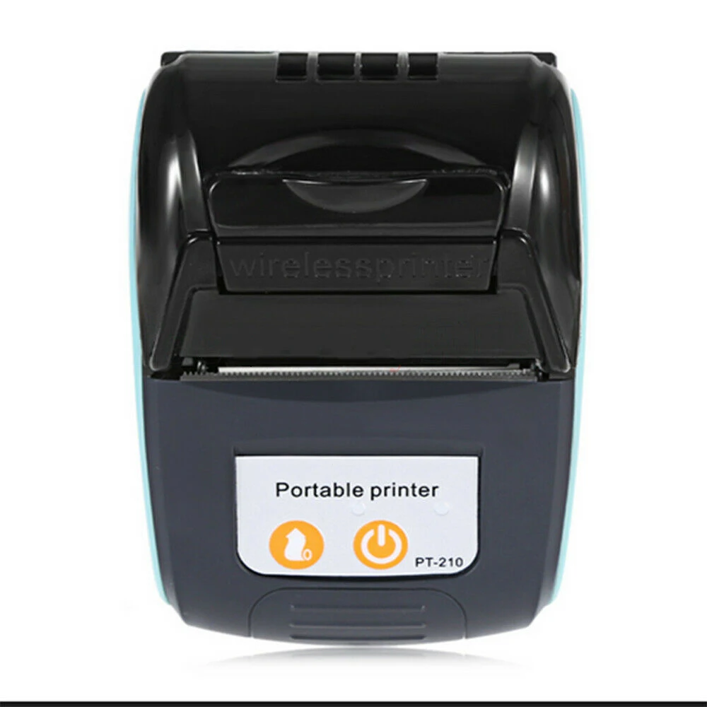 Мини 58 мм Термопринтер беспроводной Bluetooth USB чековый принтер POS для магазина совместимый для IOS Android