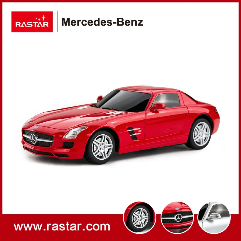 Rastar лицензированный-Mercedes-Benz SLS AMG 1:24 детские игрушки с дистанционным управлением мини-автомобиль 40100