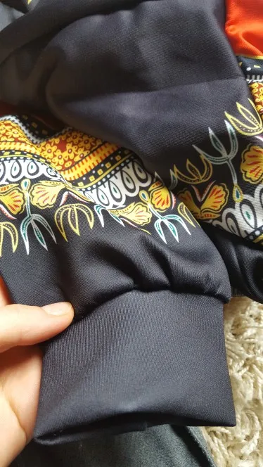 Мужская африканская рабашка Дашики с капюшоном Bazin Riche пуловер традиционным 3D