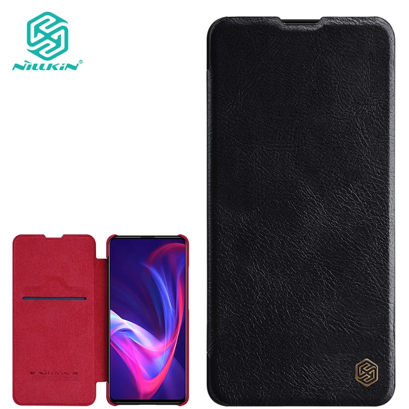 Кожаный чехол Nillkin для Xiaomi Redmi K20/K20 Pro и Mi 9T Qin серии Флип кейсы роскошные сумки
