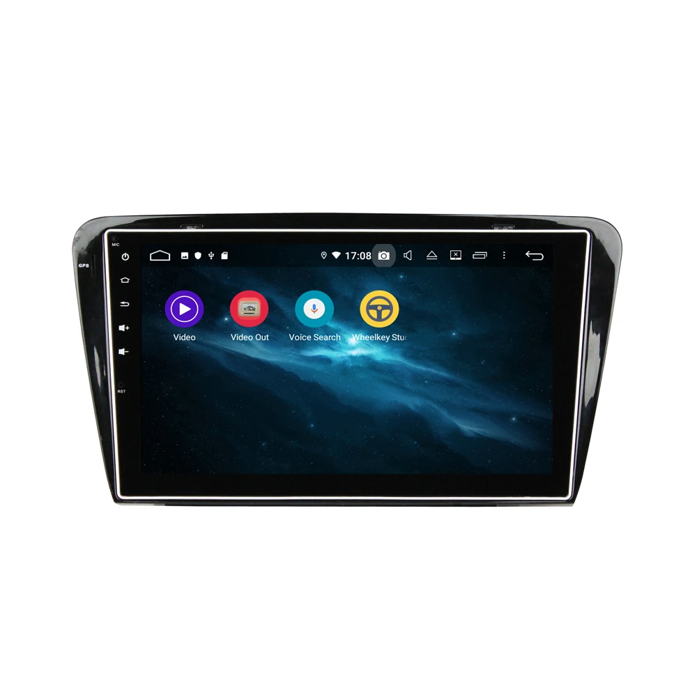 Автомобильный GPS навигатор на Android 9 0 для Skoda Octavia A7 2013 + 2DIN автомобильный без CD
