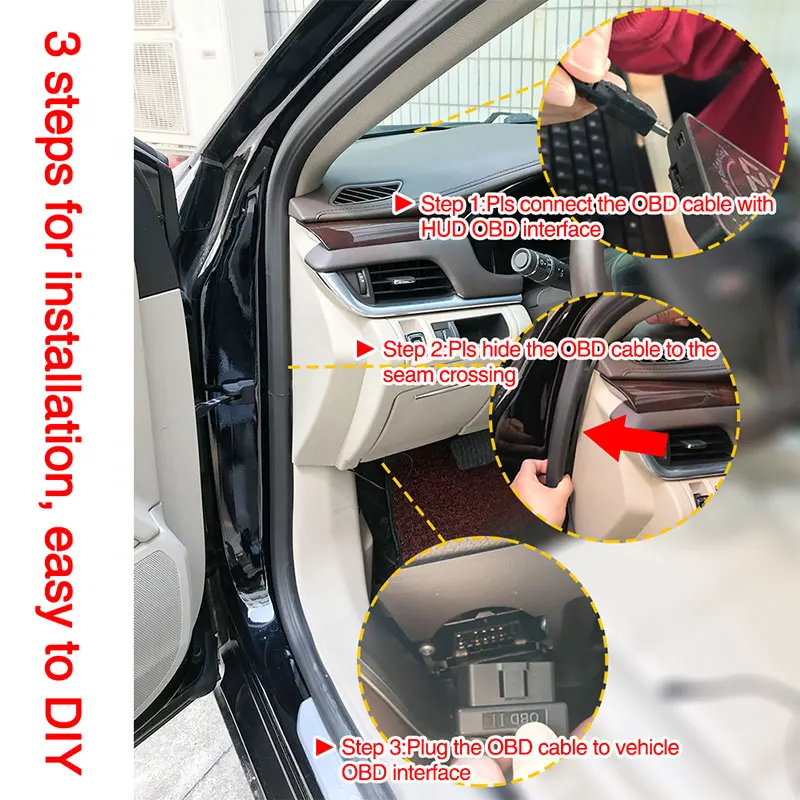 Автомобильная навигационная система E350 5 8 дюйма проектор OBD2 и интерфейс