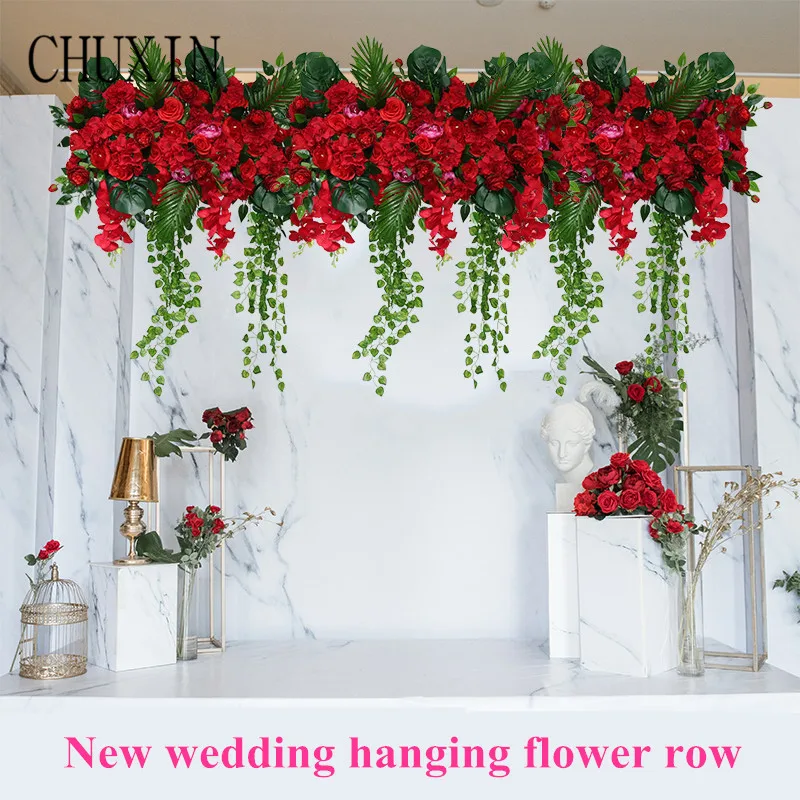 Новая свадебная АРКА, искусственный цветок, украшение, сделай сам, на заказ, имитация, ряд цветов, свадьба, сцена, дорога, ведущий, фестиваль, фотосессия