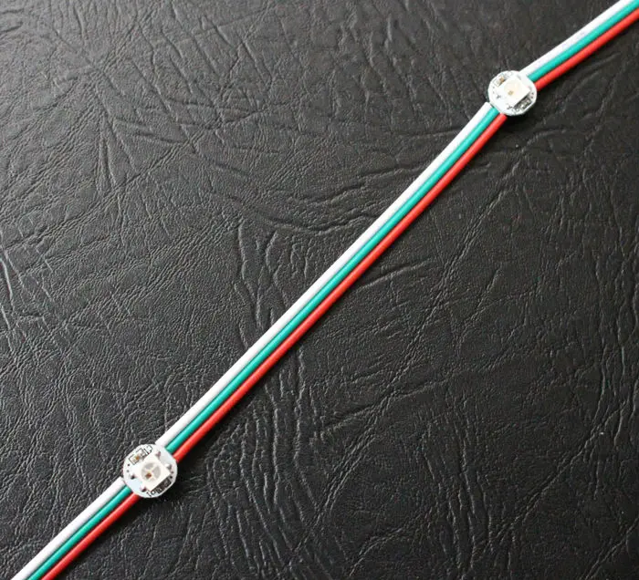 Светодиодная лента ws2812b ws2812 sk6812 1000 шт. светодиодный модуль пикселей с проводом 10