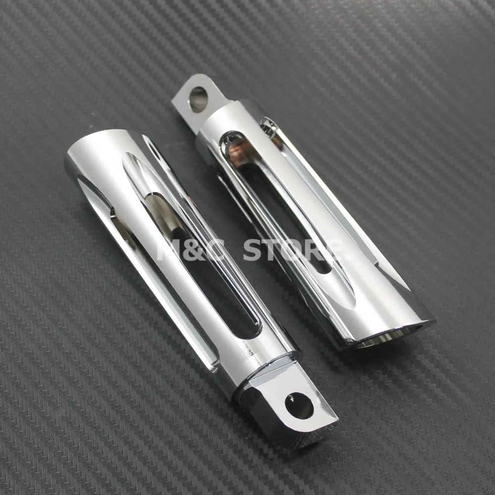 2x Алюминиевая Подставка для ног мотоцикла с ЧПУ подставка Harley Sportster XL Touring Custom Dyna