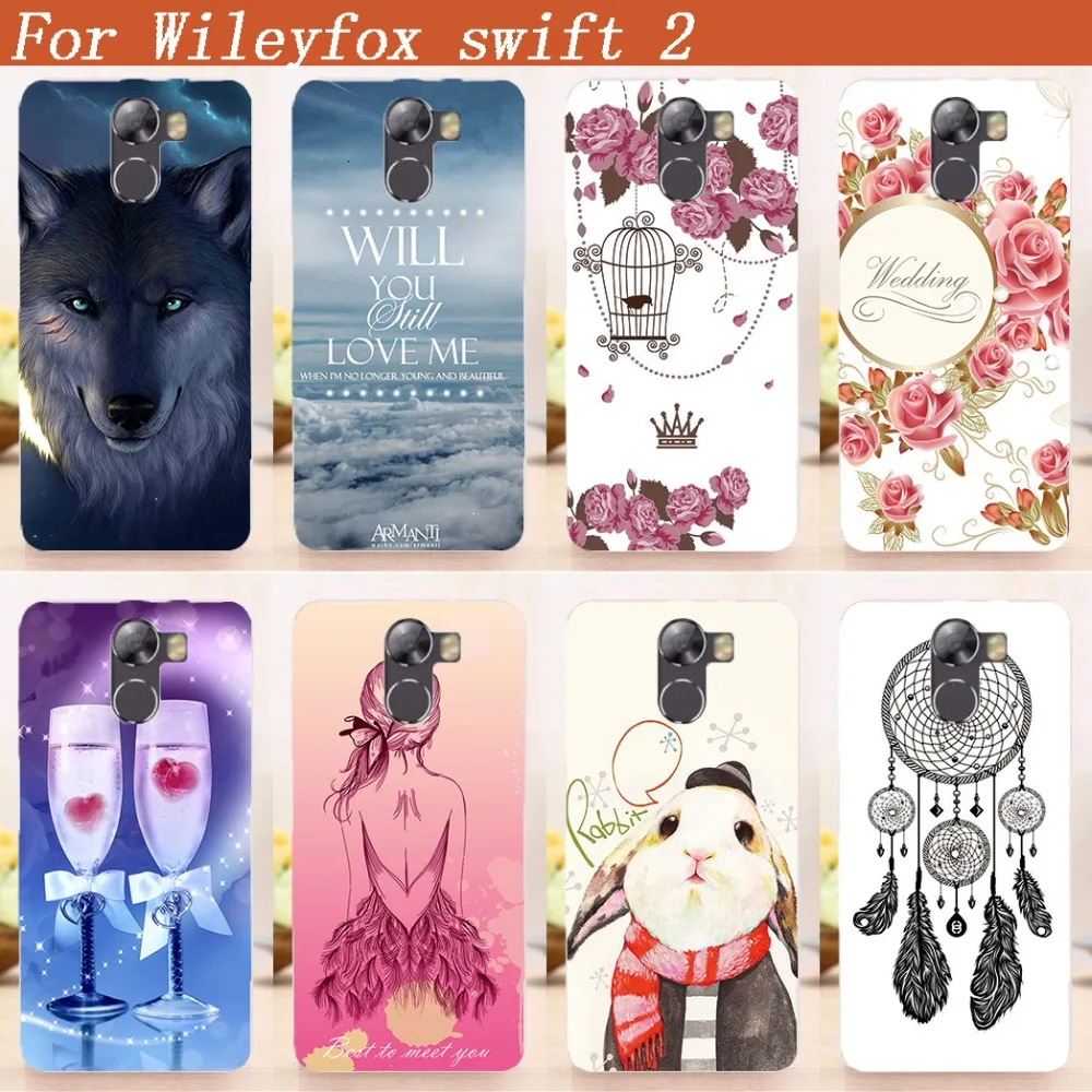 Горячие продажи DIY новый Дизайн чехол для wileyfox Swift 2/Swift 2 Plus Мода окрашенные мягкий