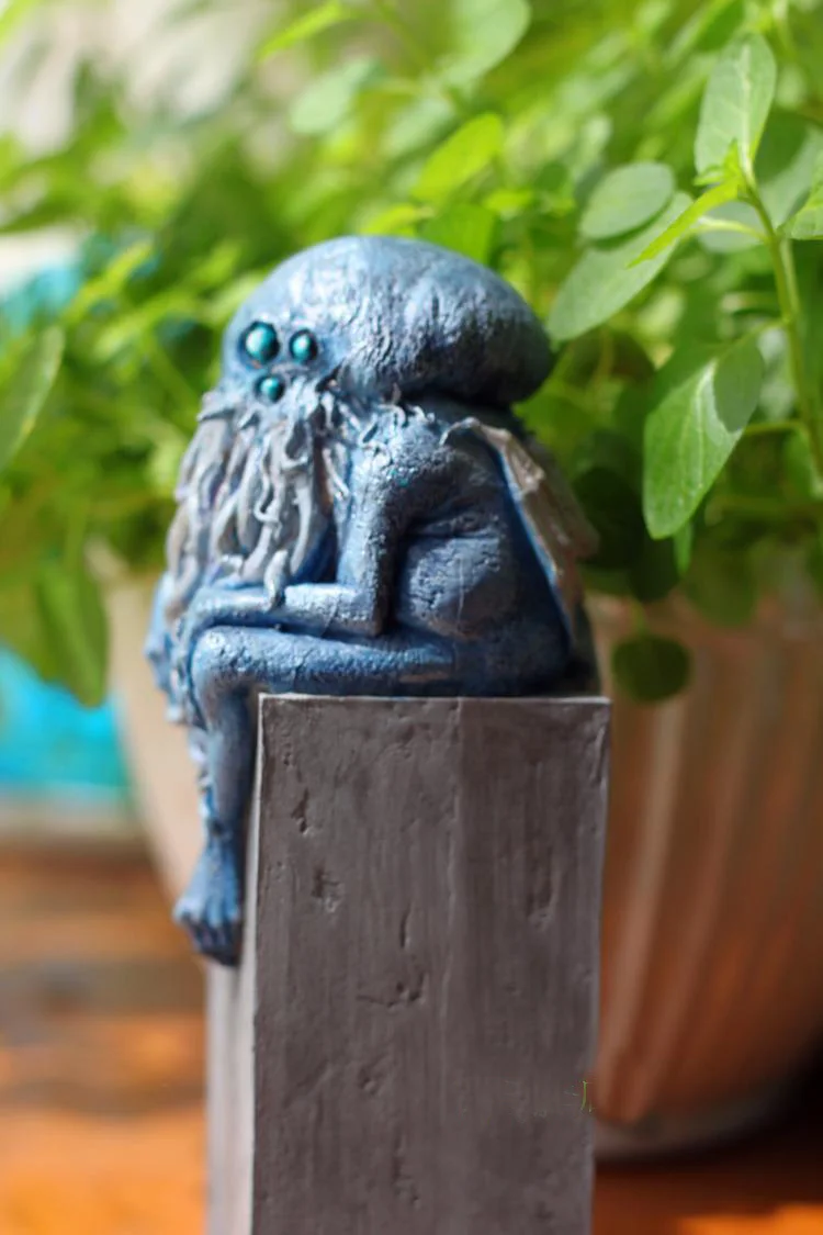 Горячая продажа миф Cthulhu Thinker гараж модельная фигурка из смолы комплект в наличии