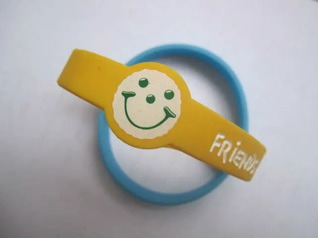 Пользовательские формы резиновые силиконовые браслеты EG WBSP01