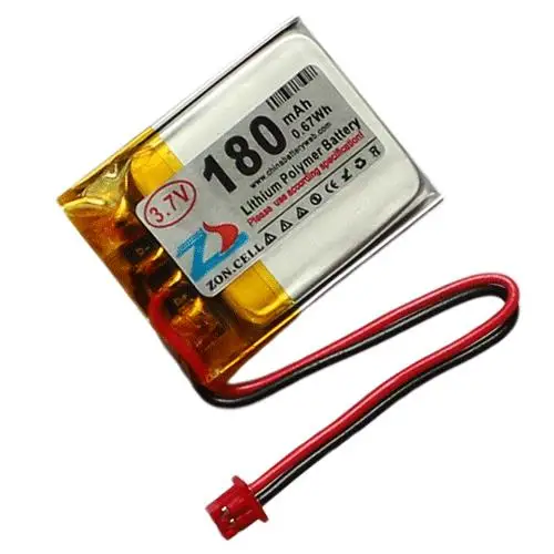 

CIS core 180mAh 402025 3.7V polymer lithium battery, Bluetooth headset, point reading pen, electronic lighter.