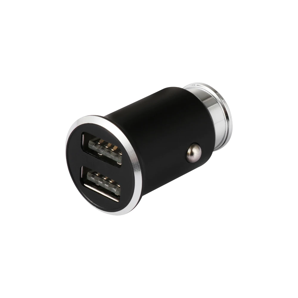 Высококачественный двойной Переходник USB для зарядки в машине 3 1 А светодиодный