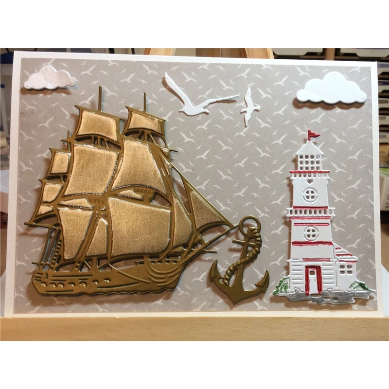 GJCrafts металлическая резка Скрапбукинг для изготовления карт DIY тиснение порезов