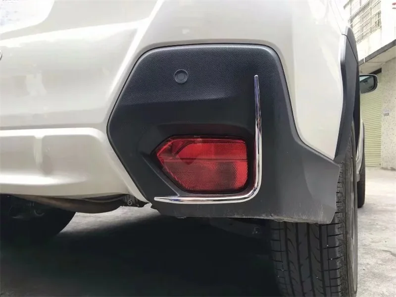 2 шт. хромированные задние противотуманные фары для Subaru XV 2018 2019|Хромирование| |