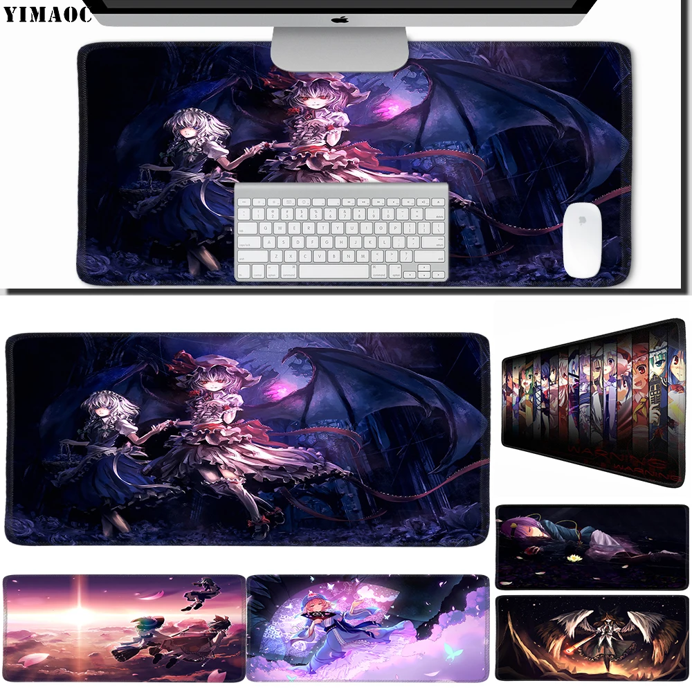YIMAOC 30*60 см большой коврик для мыши геймер резиновый компьютерной игровой стол с