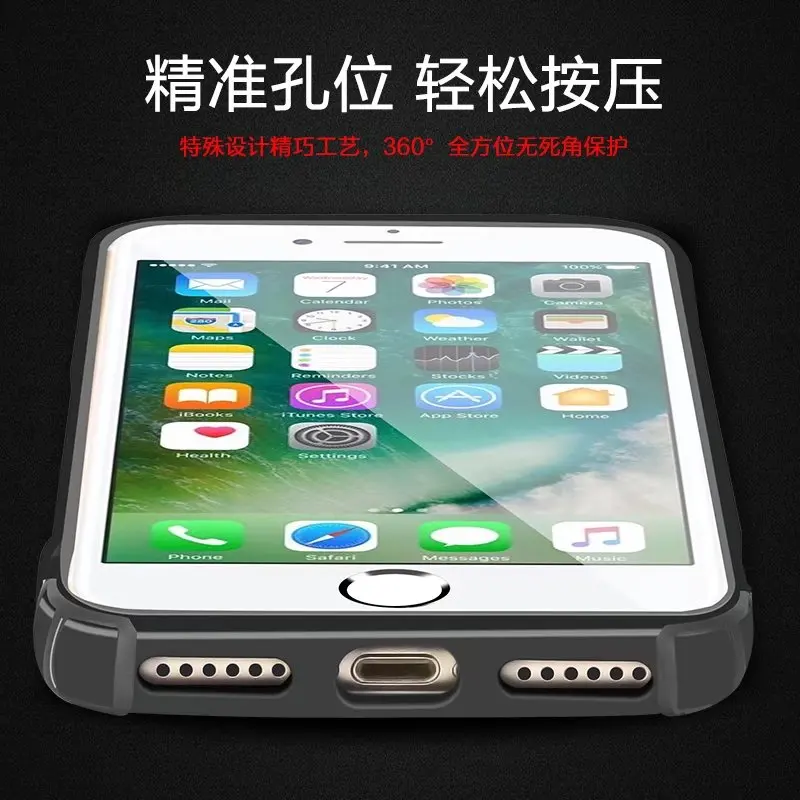 Из Металла Алюминий сплав + мягкая ТПУ 2 in1 двойной Слои защитные падение Панцири