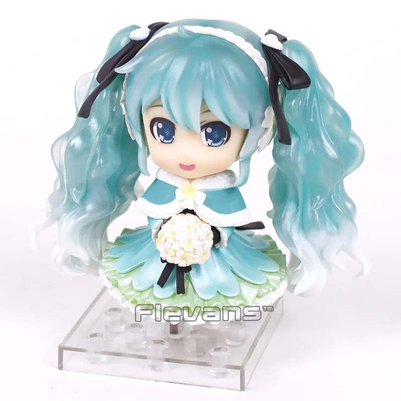 Аниме Хацунэ Мику Снежная принцесса Nendoroid 1000 ПВХ фигурка милая девушка из смолы Коллекция Модель игрушки подарки косплей
