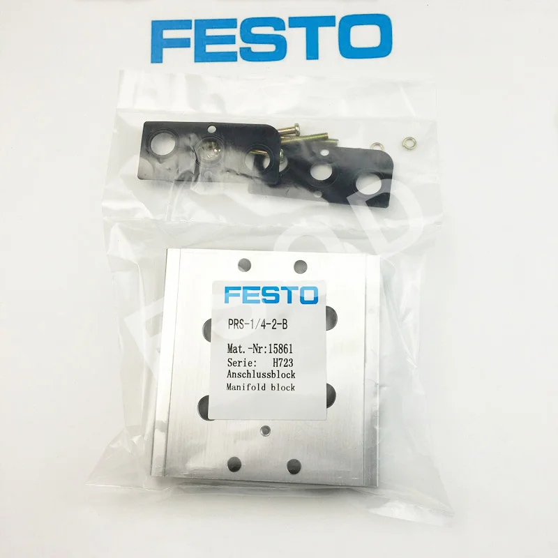 PRS 1/4 B 6 FESTO газовая монтажная плата Соленоидный клапан baseplate 2 серия